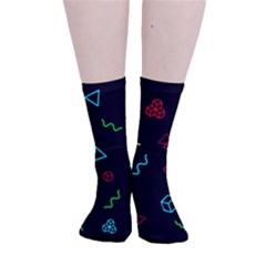 Amoled Smooth Crew Length Tube Socks