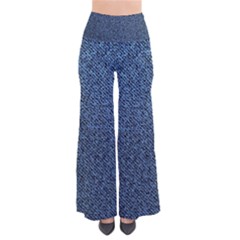 Blue Denim Fabric So Vintage Palazzo Pants by kyorashop23