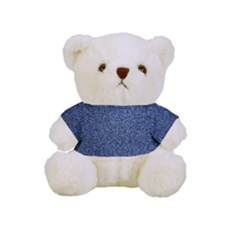 Blue Denim Fabric Full Print Tee For Cuddly Teddy Bear by kyorashop23