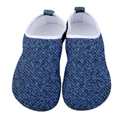 Blue Denim Fabric Men s Sock-style Water Shoes by kyorashop23