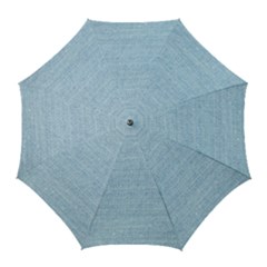 Blue Denim Texture, Macro Golf Umbrellas by kyorashop23