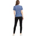 Blue Denim Women s Short Sleeve Rash Guard View2