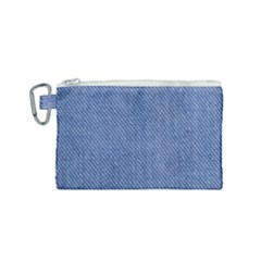 Blue Denim Canvas Cosmetic Bag (small) by kyorashop23