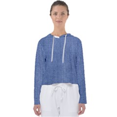 Blue Denim Women s Slouchy Sweat