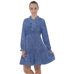 Blue Denim All Frills Dress by kyorashop23