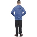 Blue Denim Men s Pullover Hoodie View2