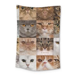 Breeds Of Cats Collage Small Tapestry