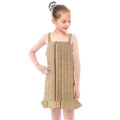 Brown Cardboard Texture Macro, Cardboard, Cardboard Kids  Overall Dress by kyorashop23