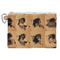 Carton, Brown Canvas Cosmetic Bag (XL) View1