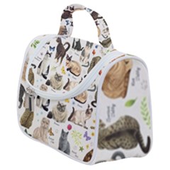 Cats, All, Collage, Cat Satchel Handbag by kyorashop23