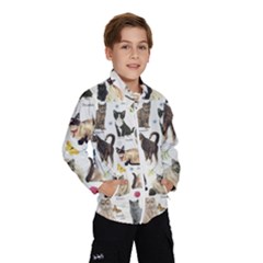 Cats, All, Collage, Cat Kids  Windbreaker by kyorashop23