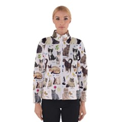 Cats, All, Collage, Cat Women s Bomber Jacket