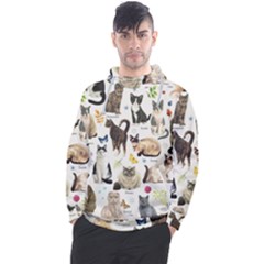 Cats, All, Collage, Cat Men s Pullover Hoodie