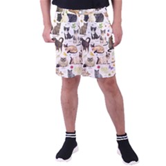 Cats, All, Collage, Cat Men s Pocket Shorts