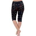 Catty Lightweight Velour Cropped Yoga Leggings View4