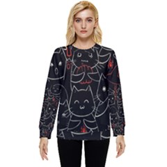 Catty Hidden Pocket Sweatshirt