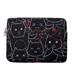 Catty 14  Vertical Laptop Sleeve Case With Pocket