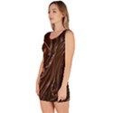 Chocolate Texture, Dark Chocolate Background Bodycon Dress View2