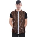 Chocolate Texture, Dark Chocolate Background Men s Puffer Vest View1