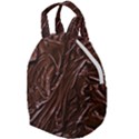 Chocolate Texture, Dark Chocolate Background Travel Backpack View1