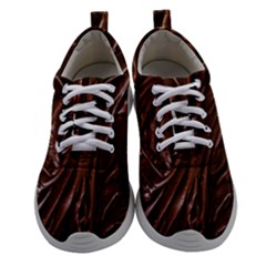 Chocolate Texture, Dark Chocolate Background Women Athletic Shoes by kyorashop23