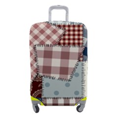 Cloth Patches Texture Macro, Patches Of Cloth Luggage Cover (small) by kyorashop23