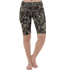 Camouflage Army Survival Uniform Cropped Leggings 