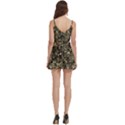 Camouflage Army Survival Uniform Body Wrap Sleeveless V-Neck Mini Dress View4