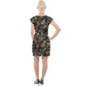 Camouflage Army Survival Uniform Cap Sleeve Bodycon Dress View2