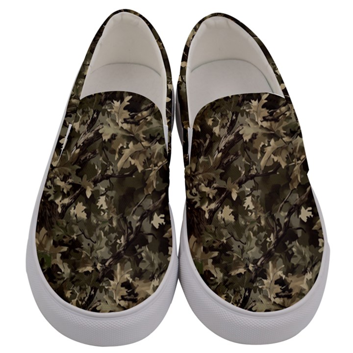 Camouflage Army Survival Uniform Men s Canvas Slip Ons