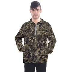 Camouflage Army Survival Uniform Men s Half Zip Pullover by Posterlux