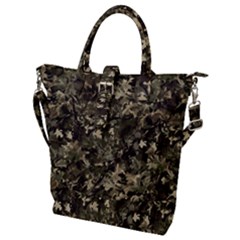 Camouflage Army Survival Uniform Buckle Top Tote Bag