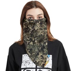 Camouflage Army Survival Uniform Face Covering Bandana (triangle) by Posterlux