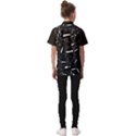 Cryptic Creature Pattern  Kids  Short Sleeve Shirt View2