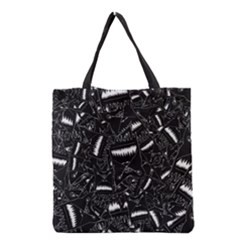 Cryptic Creature Pattern Grocery Tote Bag by dflcprintsclothing