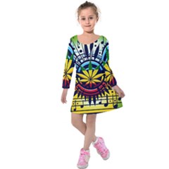 River Roots Kids  Long Sleeve Velvet Dress by RiverRootz