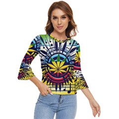 River Roots Bell Sleeve Top