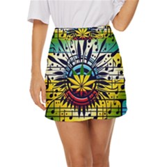 River Roots Mini Front Wrap Skirt by RiverRootz