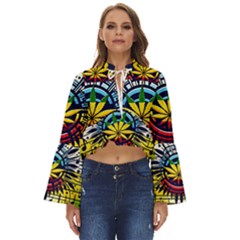 River Roots Boho Long Bell Sleeve Top