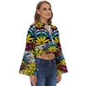 River Roots Boho Long Bell Sleeve Top View3