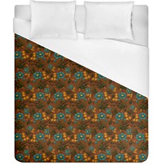 Blue Bloom Bouquet Duvet Cover (california King Size) by GeekLover