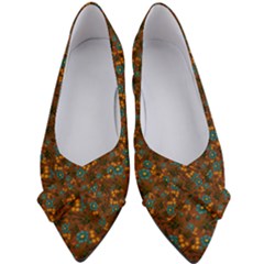 Blue Bloom Bouquet Women s Bow Heels by GeekLover