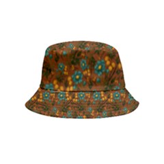 Blue Bloom Bouquet Bucket Hat (kids) by GeekLover