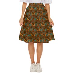 Blue Bloom Bouquet Classic Short Skirt by GeekLover