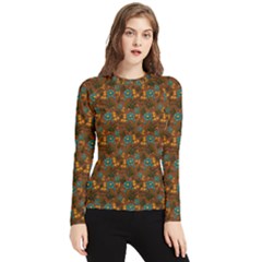 Blue Bloom Bouquet Women s Long Sleeve Rash Guard by GeekLover