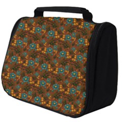 Blue Bloom Bouquet Full Print Travel Pouch (big) by GeekLover