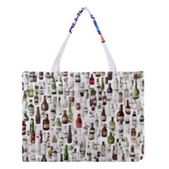 Bottle Chic Print Patterns Medium Tote Bag by BellaVistaTshirt02