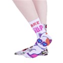 Bottle Chic Print Patterns Smooth Crew Length Tube Socks View2