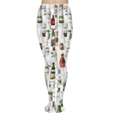 Bottle Chic Print Patterns Tights