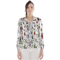 Bottle Chic Print Patterns Women s Windbreaker View1